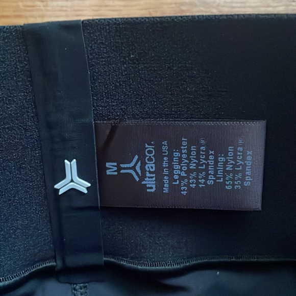 Ultracor   Leggings Ombre  Blue Side Slits Slash M - Picture 3 of 7